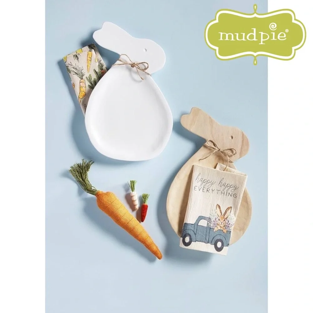 Mud Pie Bunny Board and Towel - Thumbnail 4